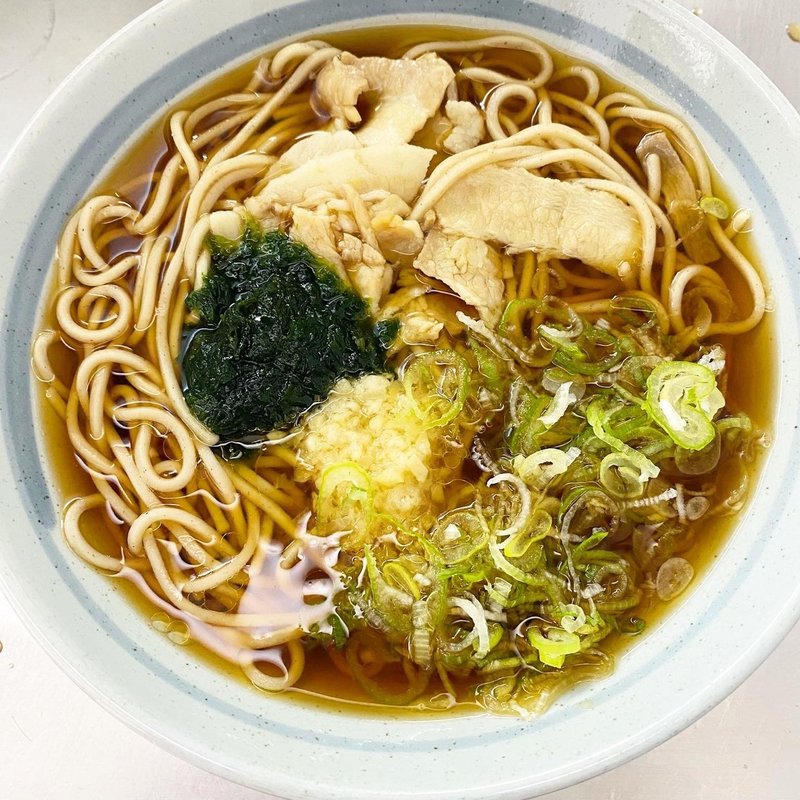 豚肉生姜そば(爽亭 上野駅7・8番線ホーム店 )