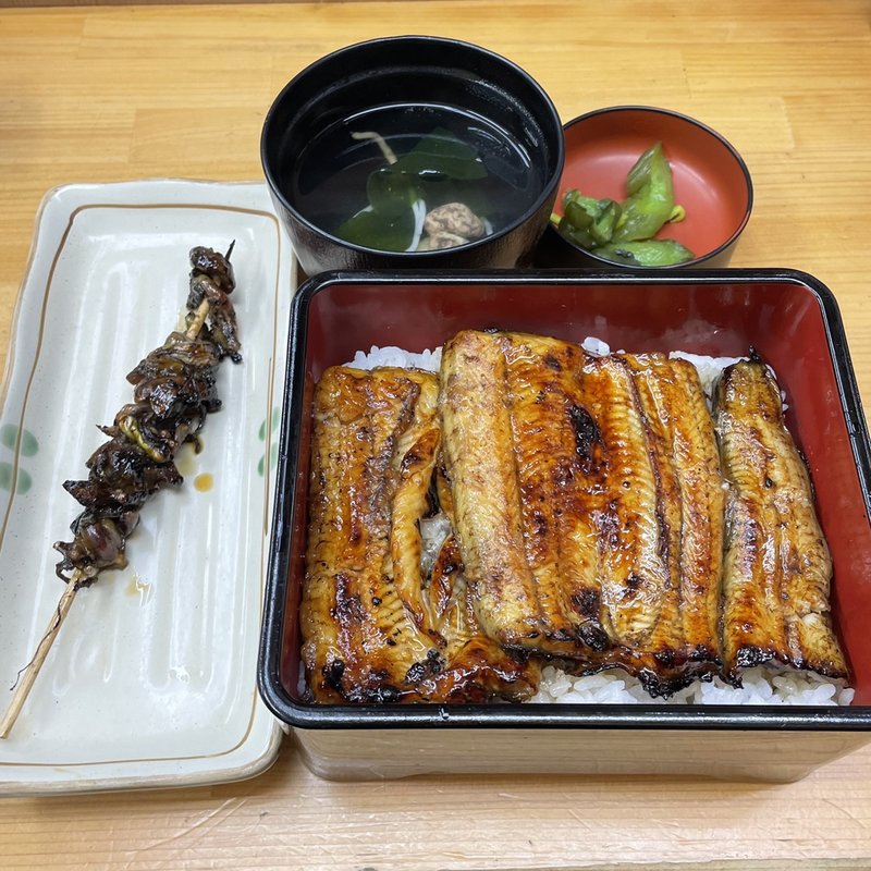 うな重竹＋肝吸い＋肝焼き(うな正)