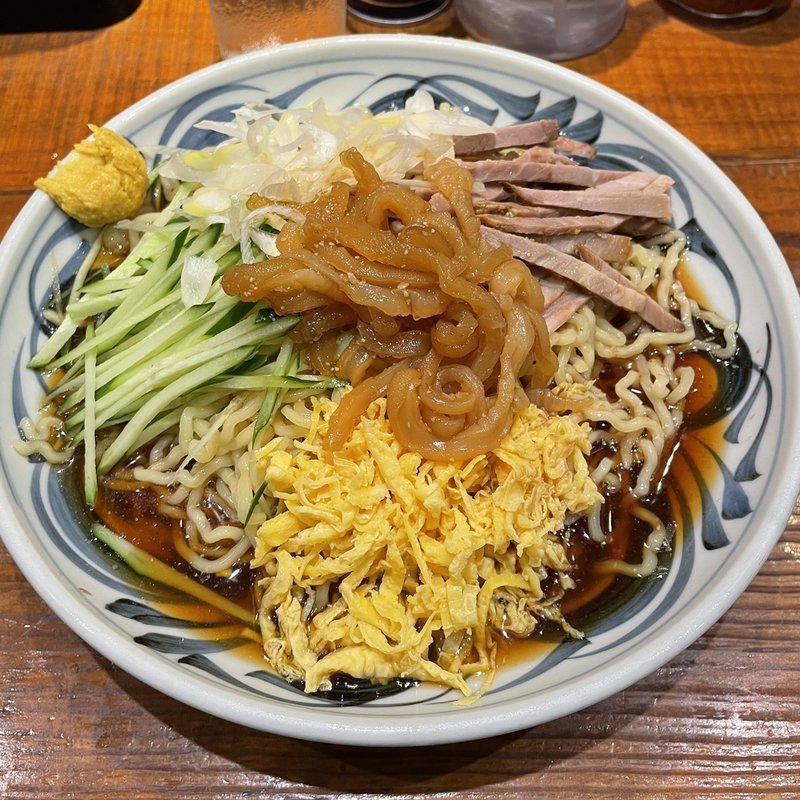 冷やしそば(赤坂一点張 （あかさかいってんばり）)