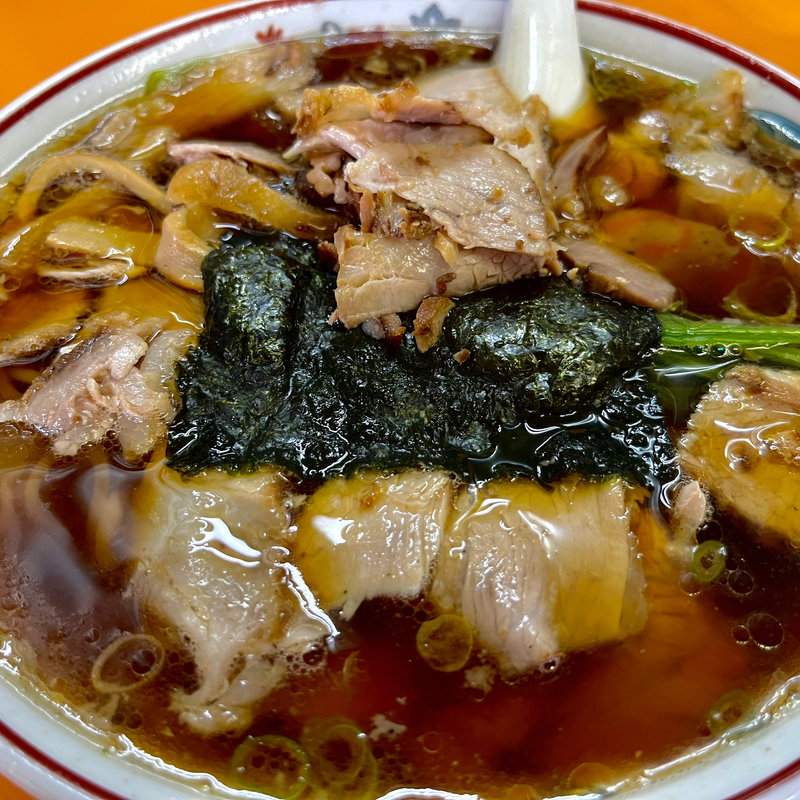 青島チャーシュー麺大盛(青島食堂 宮内駅前店 （あおしましょくどう）)
