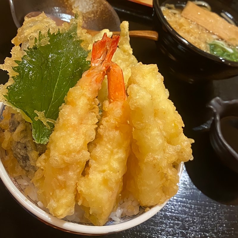 杉玉天丼（小うどん付き）(鮨・酒・肴 杉玉 高槻)