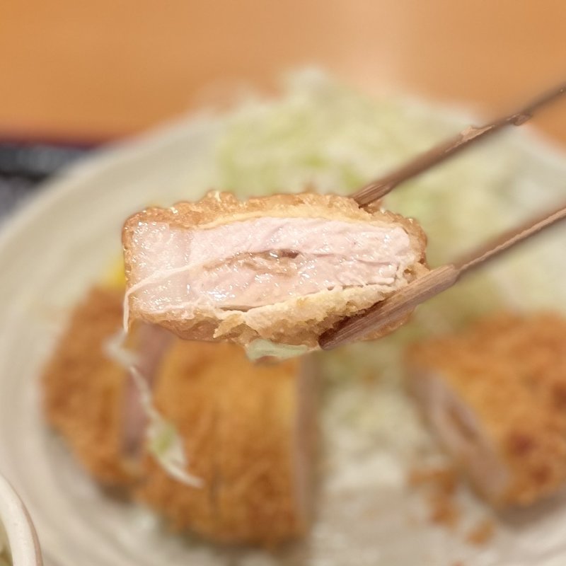 にんにくロース定食(はせ川)