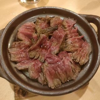 牛肉の土鍋ごはん(浅草 海月)