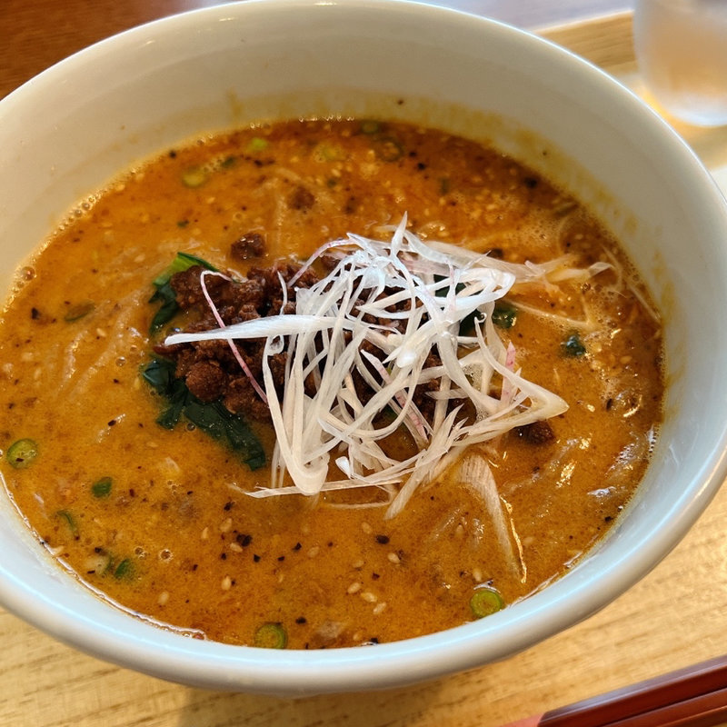 肉味噌の担々麺 山椒麺(広尾はしづめ)