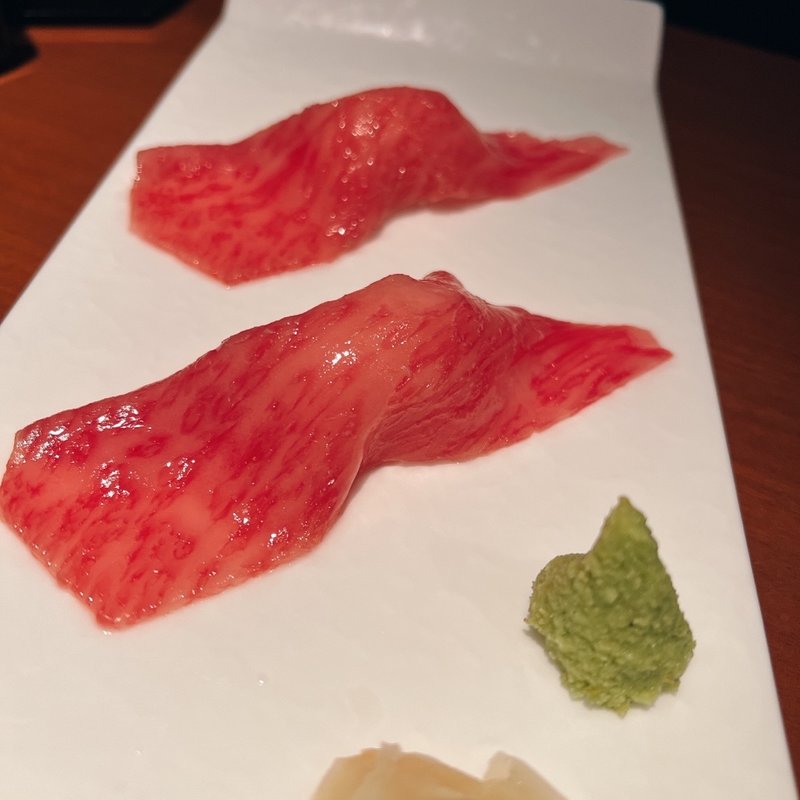 和牛炙り握り(生粋 （ナマイキ）)