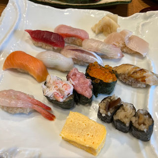 大盛ランチ(意気な寿し処阿部 広尾本店)