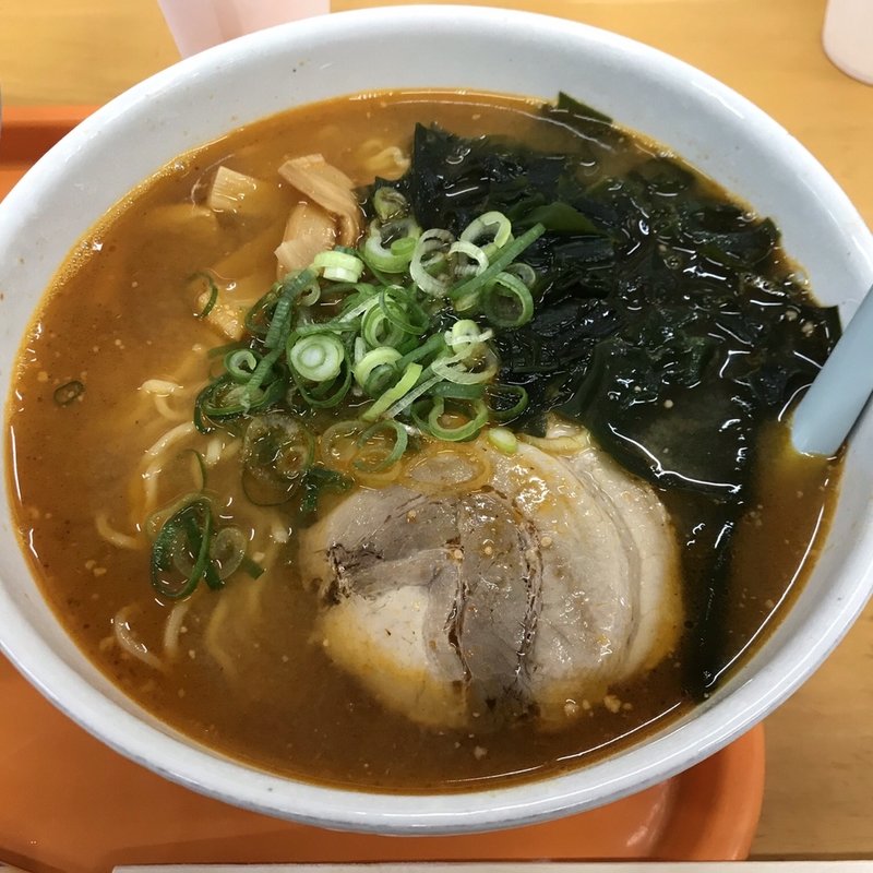 みそラーメン(岩船港鮮魚センター 軽食コーナー )