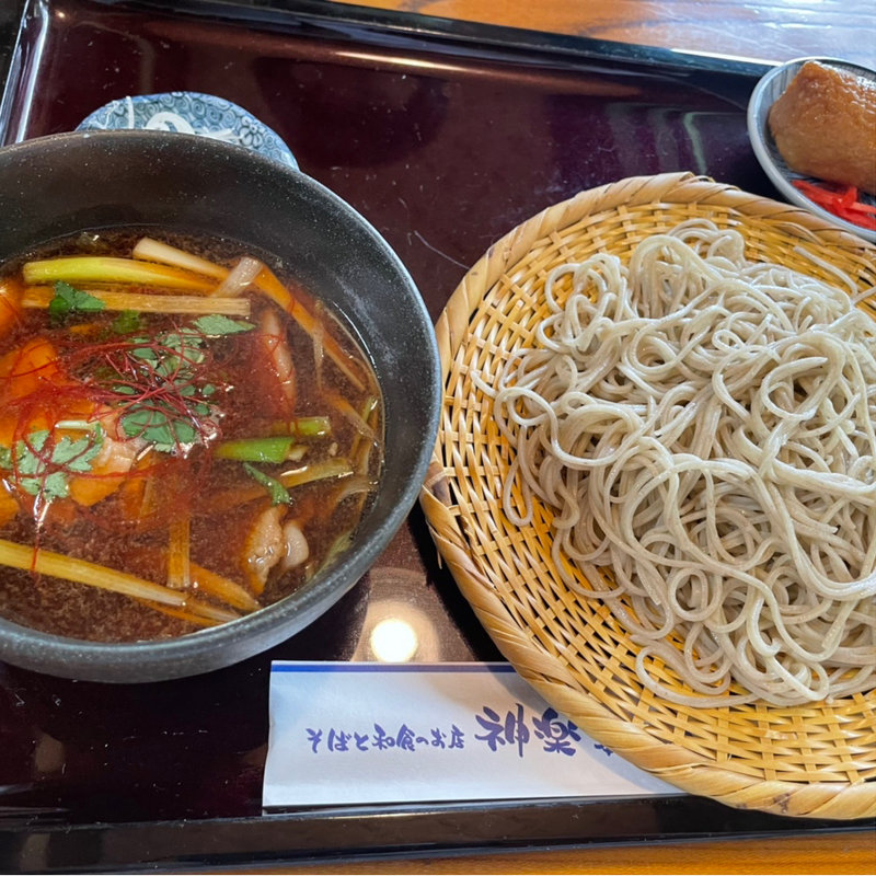 つけ汁そば(そばと和食のお店 神楽 本店)