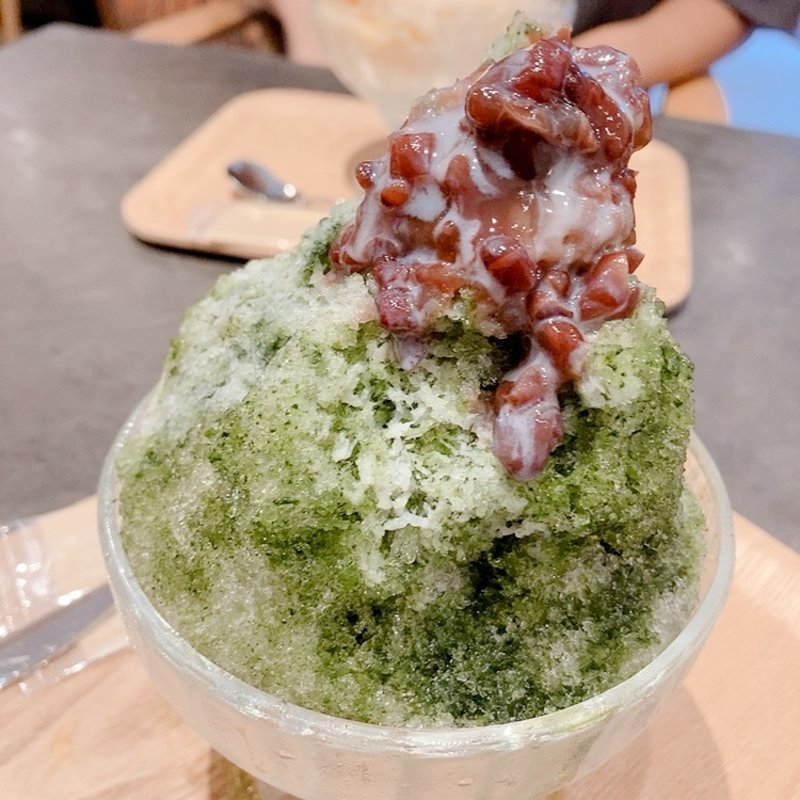 抹茶（かき氷）(ブーランジェリカフェ・アロフト （ALOFT）)