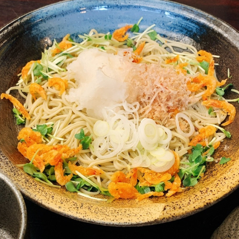 桜えび入り辛味おろし蕎麦(神田まつや)