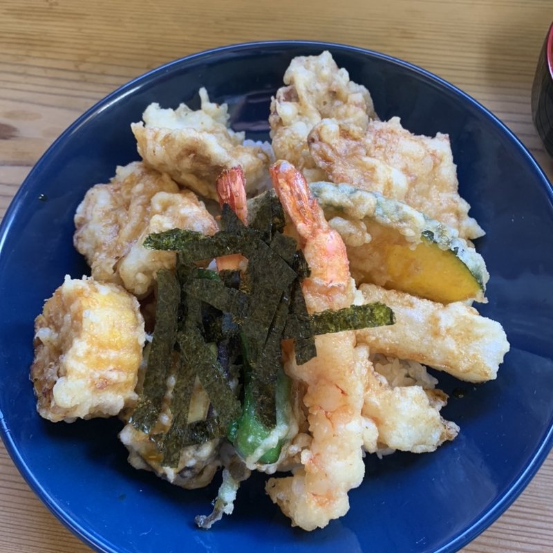 豚天丼(ひなたぼっこ)