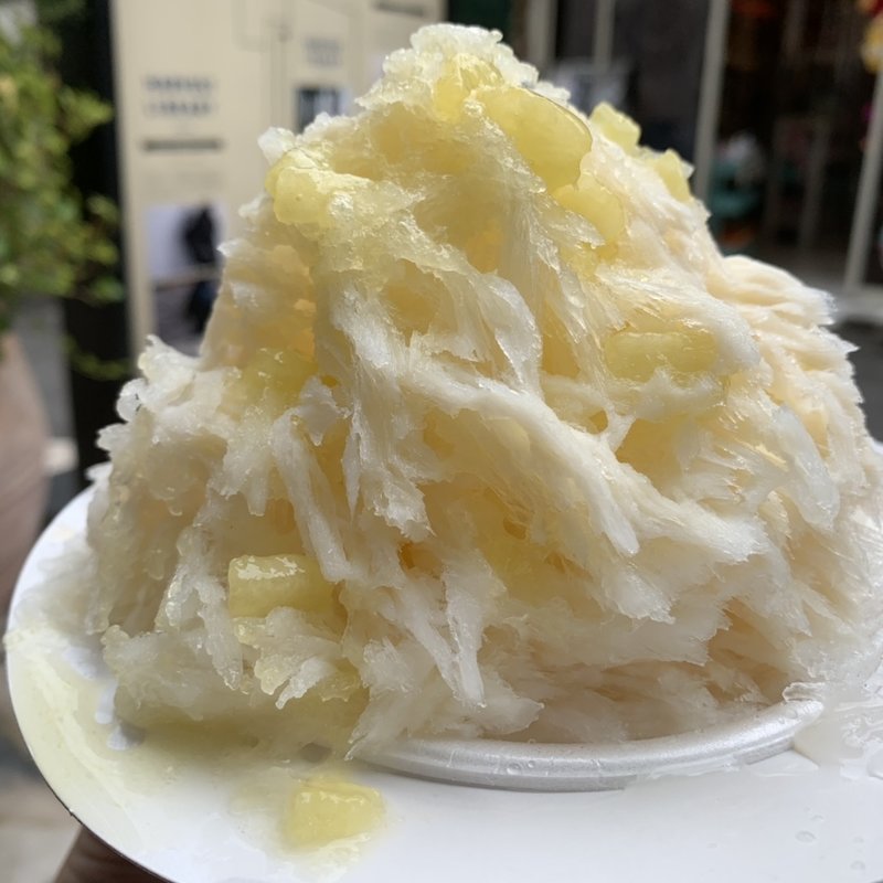 生メロン(天然氷・かき氷・多りきほんがん堂)