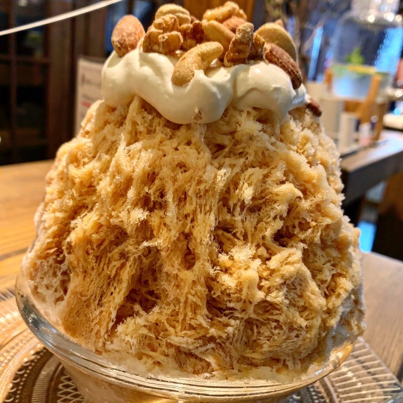 キャラメルナッツ(かき氷GUFO)