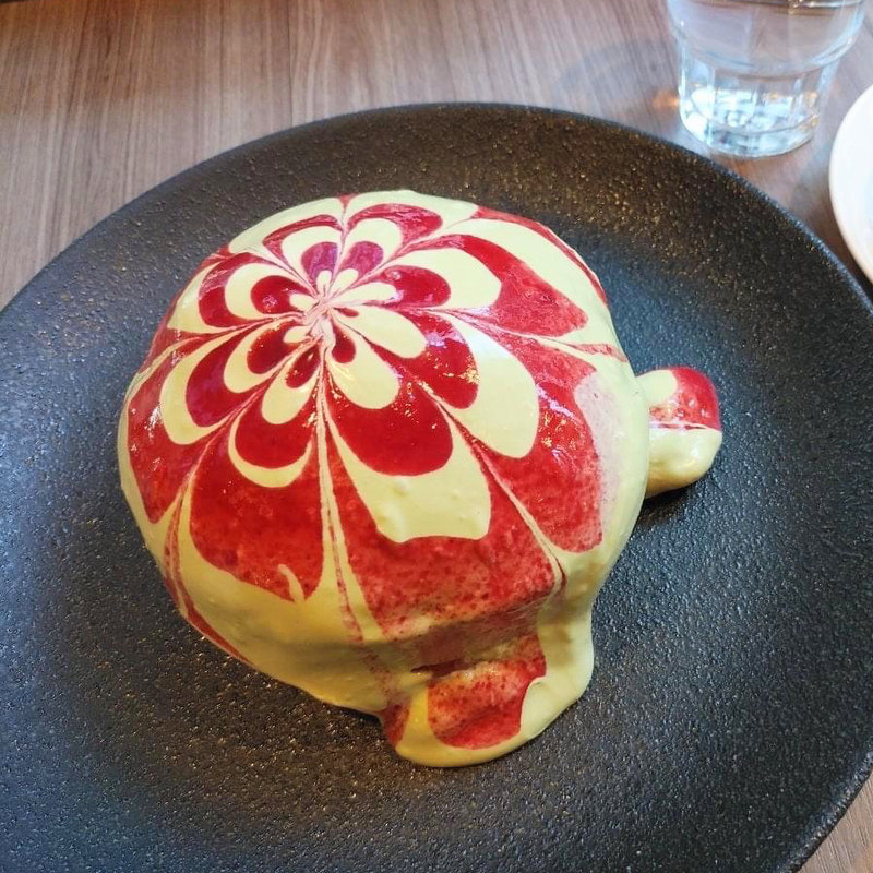 イシヤパンケーキ ストロベリーピスタチオ(イシヤ日本橋)