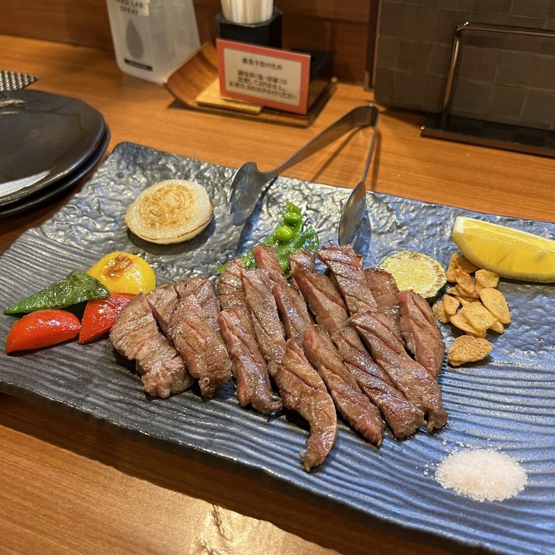 牛タンステーキ(酒律　大井 （シュリツオオイ）)