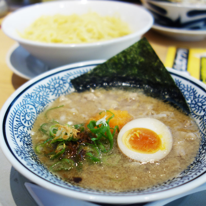 肉そばつけ麺(丸源ラーメン 福岡福重店)