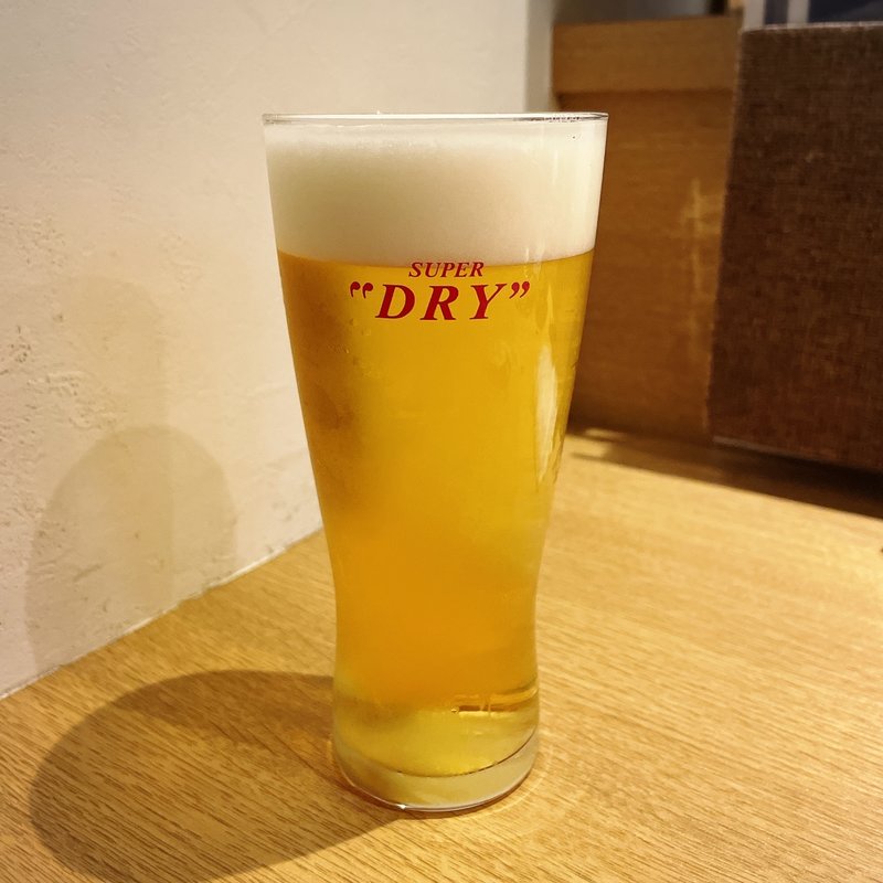 生ビール(蕎麦酒処 空庵)