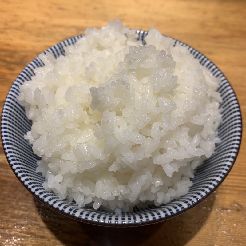 白めし 中(焼きあご塩らー麺 たかはし )