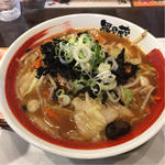 野菜味噌　磯のりトッピング(越後秘蔵麺　無尽蔵 三条家 )
