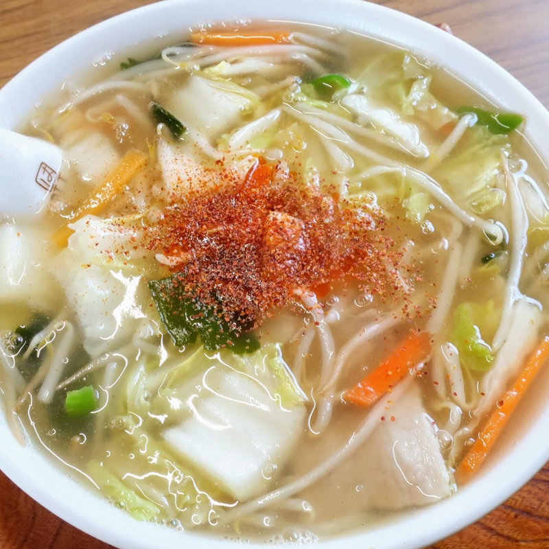 もやしラーメン 塩(ふく富食堂 )