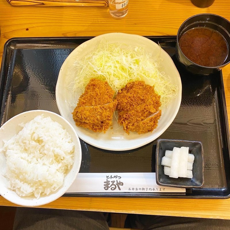 ヒレカツ定食(とんかつ酒場まるや 丸の内店)
