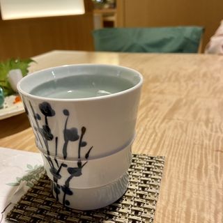 芋焼酎(対馬のどぐろとイカ活き造り 博多 魚蔵 都ホテル店)