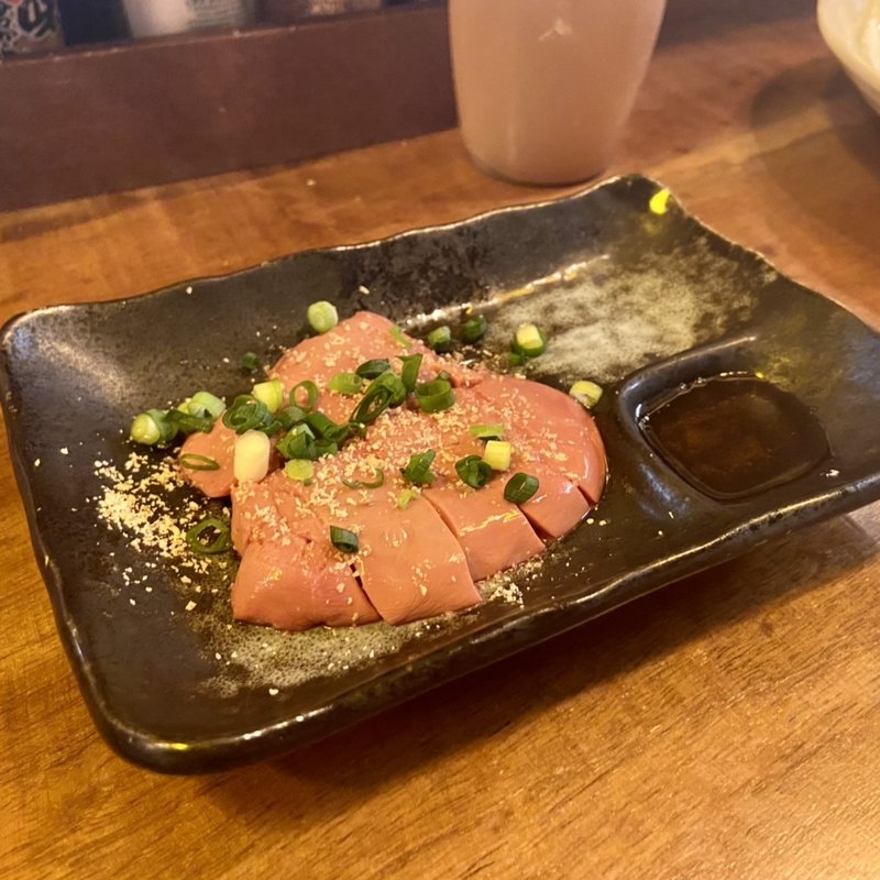 レバ刺し(かわ屋　祇園店)