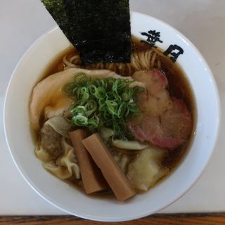 醤油ワンタン麺(ワンタン5コ)(らぁめん葉月市原店)