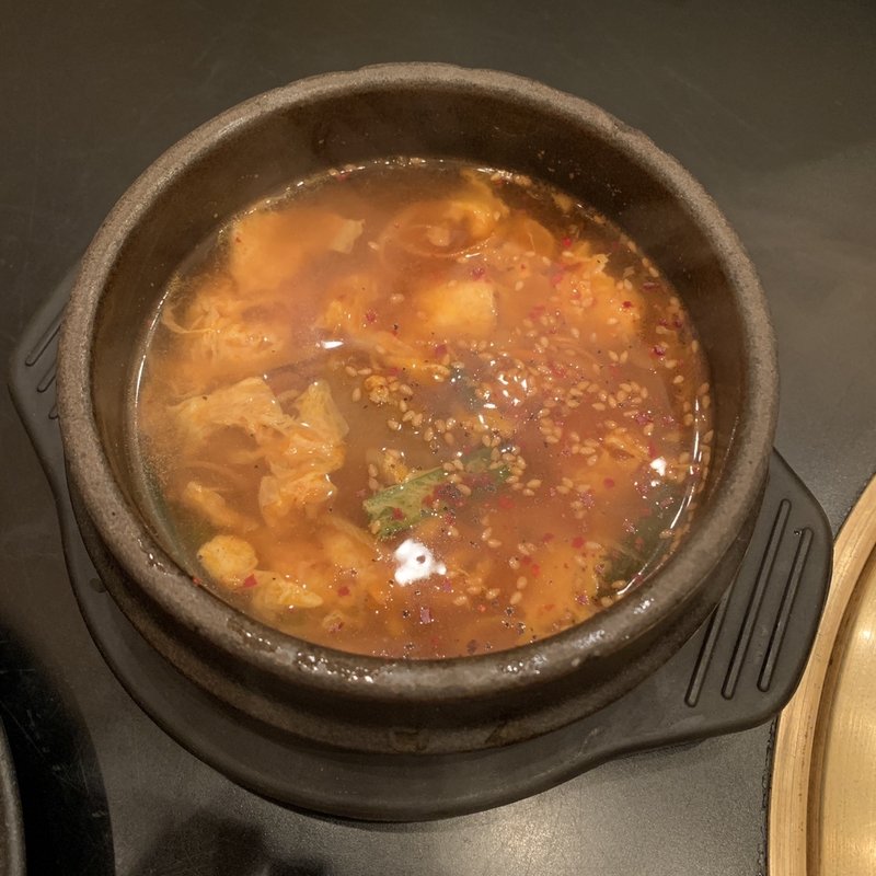 カルビクッパハーフ(焼肉 いしび 海浜幕張店 )