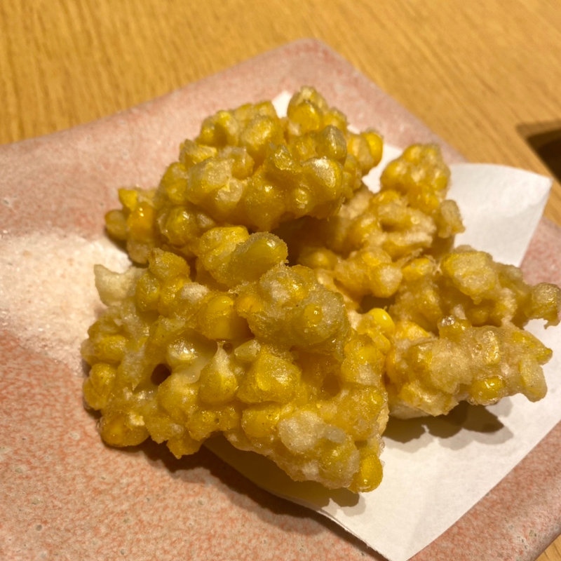 とうもろこしのかき揚げ(喜あじ 本町店)