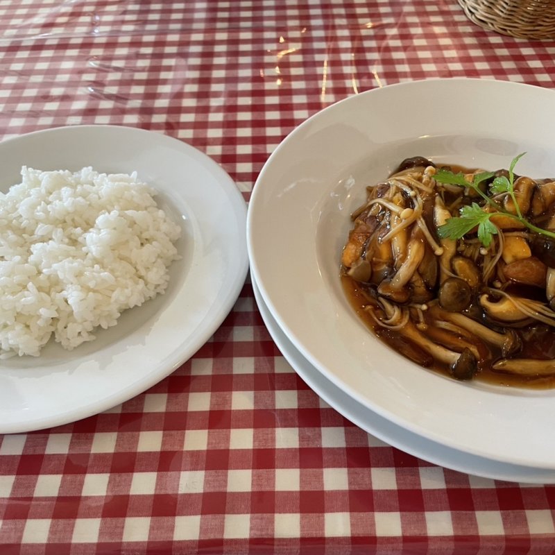 サーモンの和風きのこソース(クリスマス亭 （CHRISTMAS亭 クリスマステイ）)