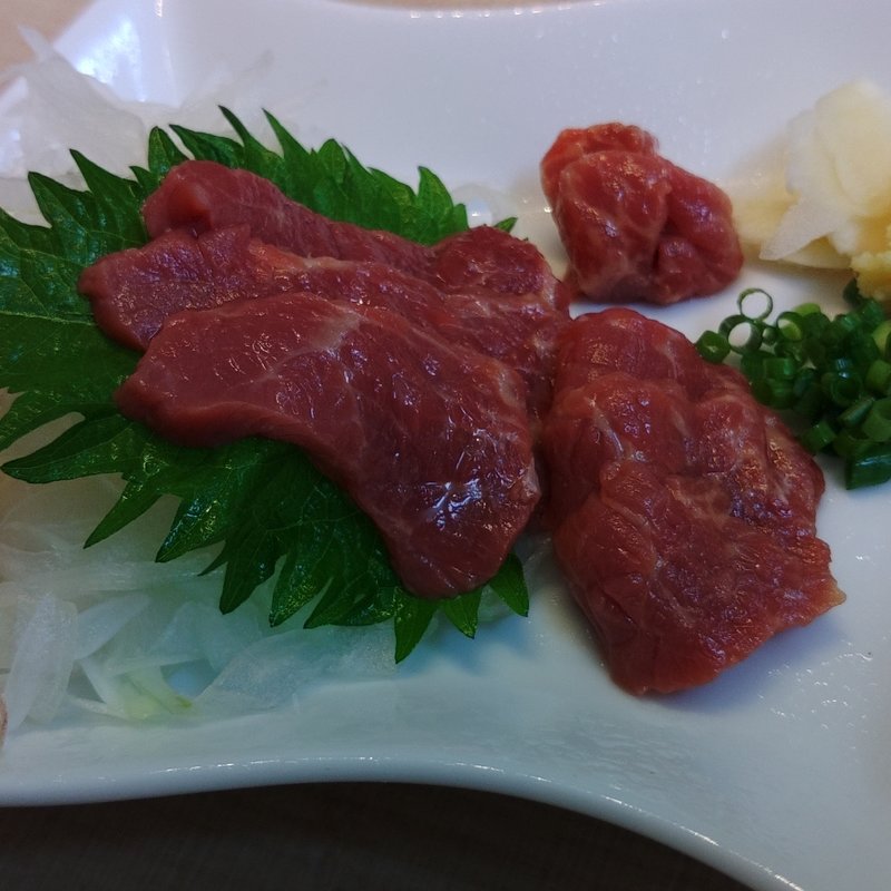 馬刺し(明治亭 軽井沢店 )