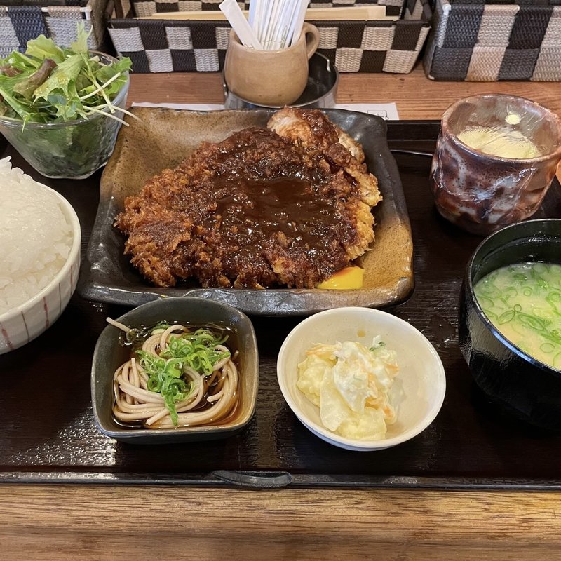 豚ソースかつ定食(食菜工房飯や （HANYA）)