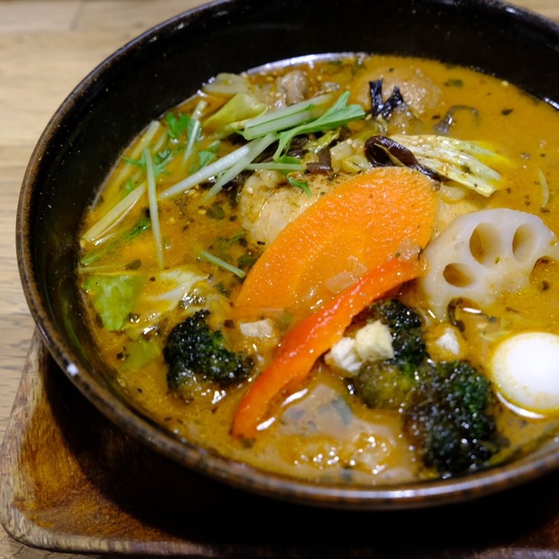 スープカレー(チキンレッグ)(スープカレーGARAKU 札幌)