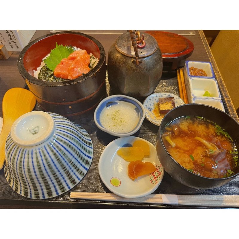 明太子膳(おひつ膳 田んぼ 表参道 （おひつぜん たんぼ）)