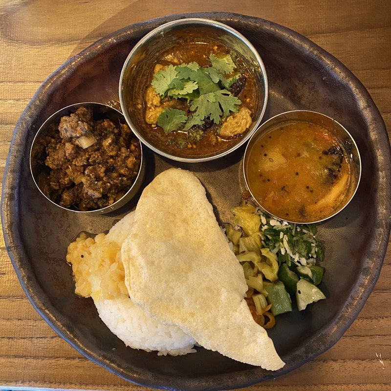 MEGANEターリー　キーマ追加(MEGANE CURRY(メガネカリー))