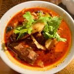 麻辣牛すじ麺(菜根譚　月居 赤坂店 （サイコンタン ゲッキョ【旧店名】菜根譚）)