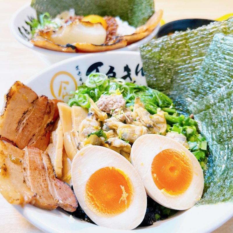 DX濃厚貝出汁まぜそば(まぜそば まるきん)