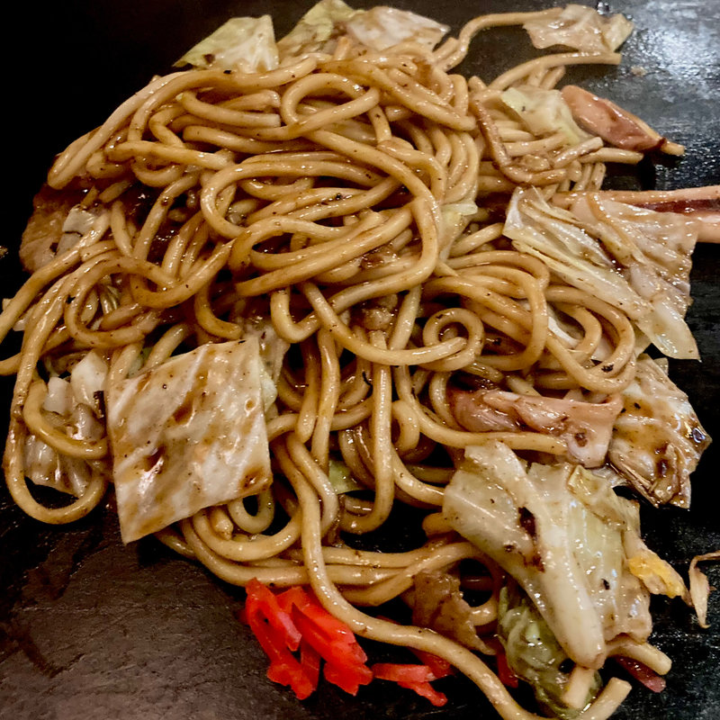 野菜焼そば(あつあつ亭)