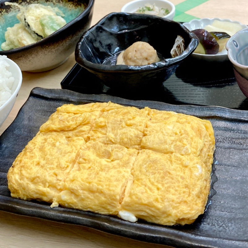 だし巻き定食(日進食堂)