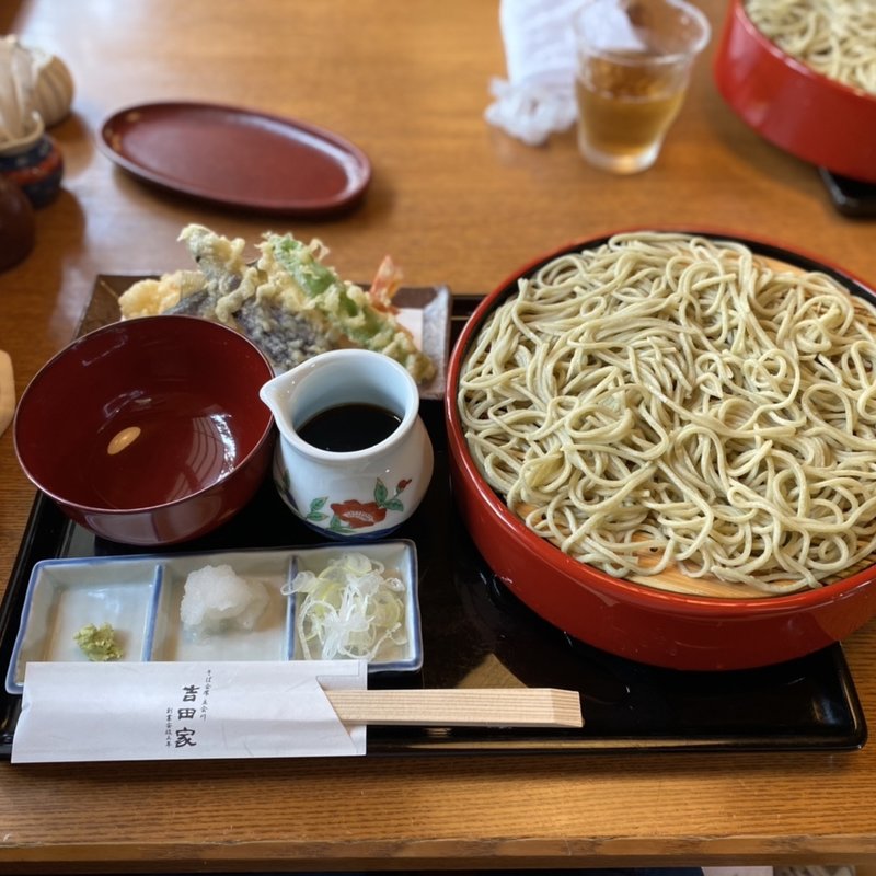 天ざる(そば会席 立会川 吉田家)