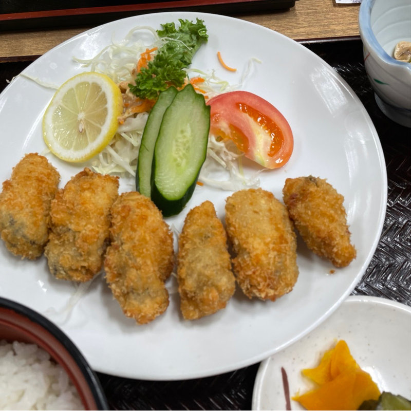牡蠣フライ定食(南部屋 )