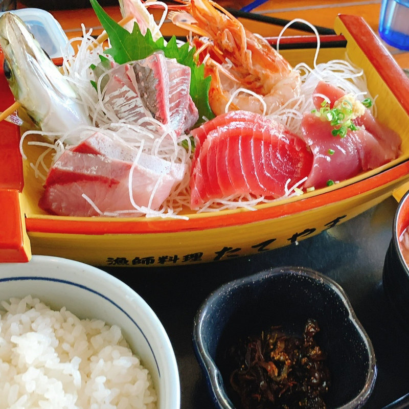 たてやま定食(漁師料理たてやま)