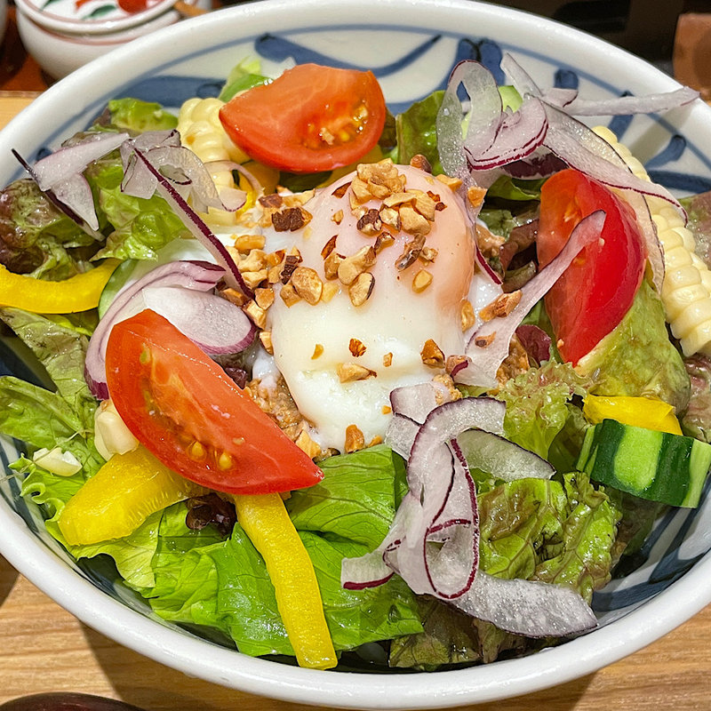サラダうどん(うどん棒 大阪本店 )