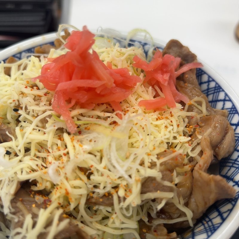 チーズカルビ丼(吉野家 ３４号線長崎大村店 )