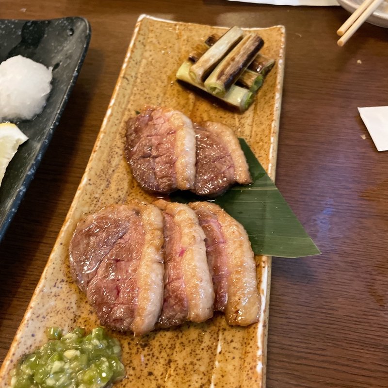 鴨ネギ塩焼き(肴の萬屋 （肴のよろず屋）)