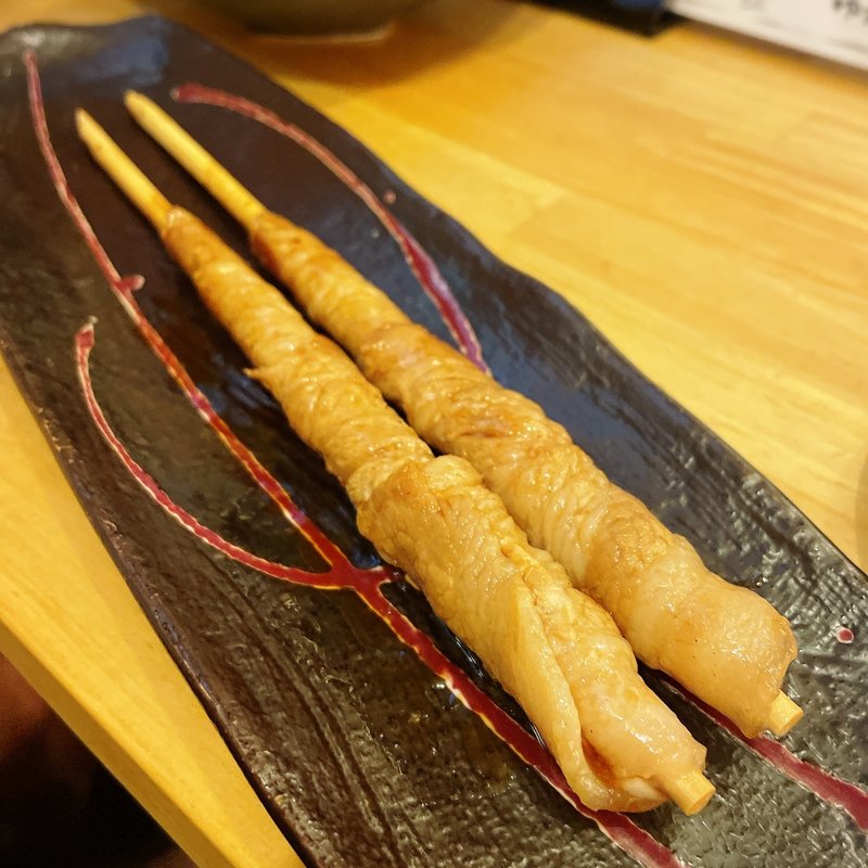 豚箸巻き(鉄板・粉もん酒場 sambu（サンブ）)