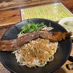 太肉汁なし坦々麺(東京屋台 北町酒場)