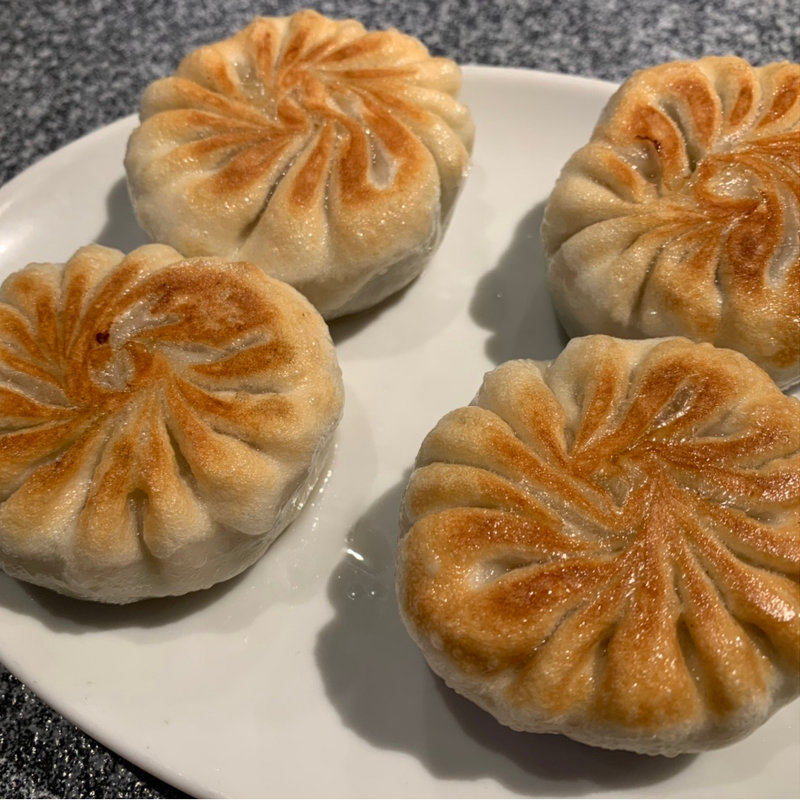 海老にら餃子(単品4個)(天鴻餃子房大手町店)