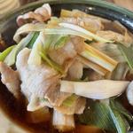 冷や肉うどん　あつ×あつ　小(肉汁うどんの南哲 )